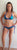 #b019 Shimmer 2 Tone Padded Bikini/Mini Shorts