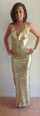 #g029 Sequin Formal Gown