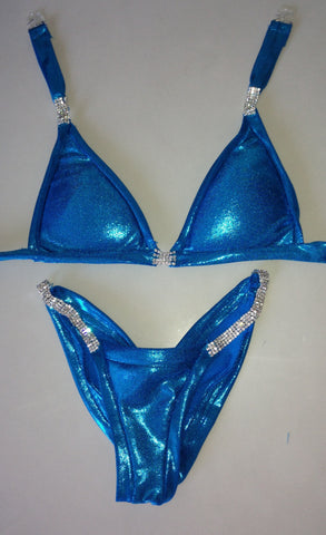 Blue Crystal Bikini